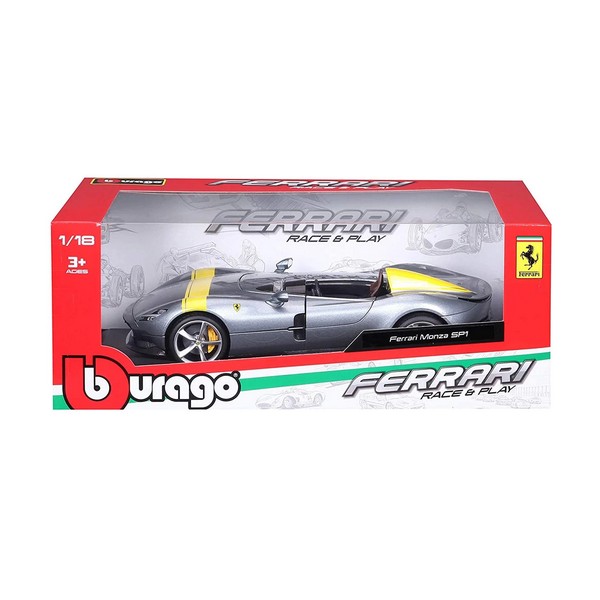 Продукт Bburago Ferrari Monza SP1 - Модел на кола 1:18 - 0 - BG Hlapeta