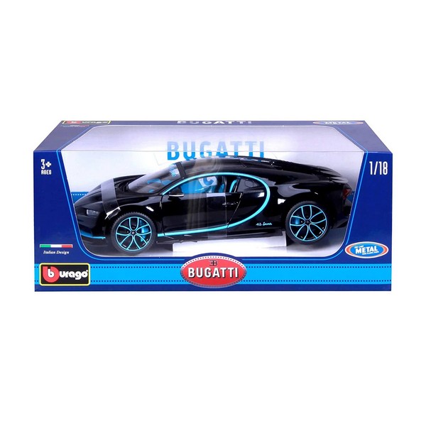 Продукт Bburago Plus Bugatti Chiron - Модел на кола 1:18 - 0 - BG Hlapeta