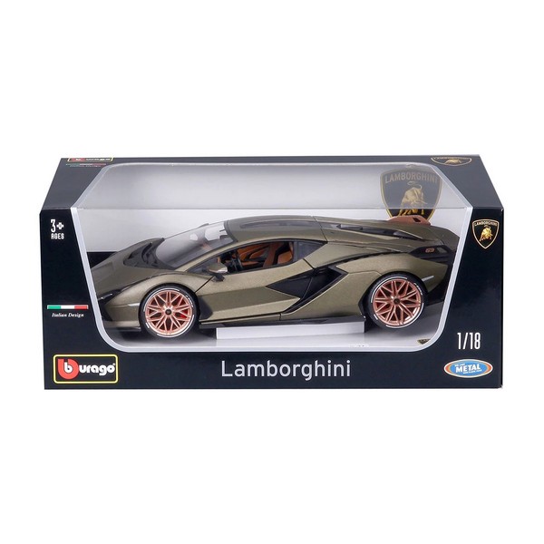 Продукт Bburago Plus Lamborghini Sian FKP 37 - Модел на кола 1:18 - 0 - BG Hlapeta