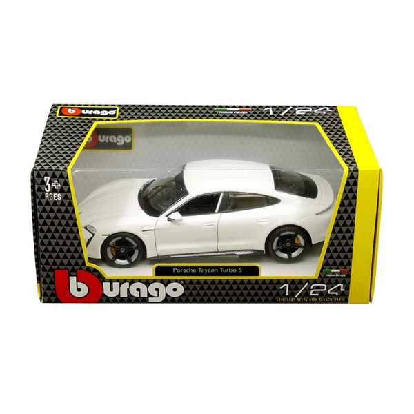Продукт Bburago Porsche Taycan Turbo S - Модел на кола 1:24 - 0 - BG Hlapeta