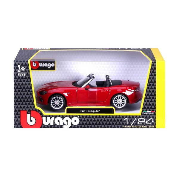 Продукт Bburago Fiat 124 Spider - Модел на кола 1:24 - 0 - BG Hlapeta