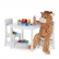 Albus - Детска маса със столчета и кутии за съхранение 2в1 1