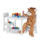 Продукт Albus - Детска маса със столчета и кутии за съхранение 2в1 - 10 - BG Hlapeta
