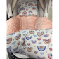 Продукт Galix Baby Dreams 3ч - Зимен комплект за количка с прав чаршаф - 1 - BG Hlapeta