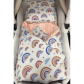 Продукт Galix Baby Dreams 3ч - Зимен комплект за количка с прав чаршаф - 2 - BG Hlapeta