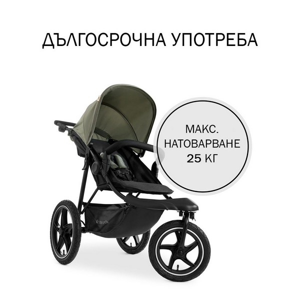 Продукт Hauck Runner 2 - Бебешка лятна количка триколка - 0 - BG Hlapeta