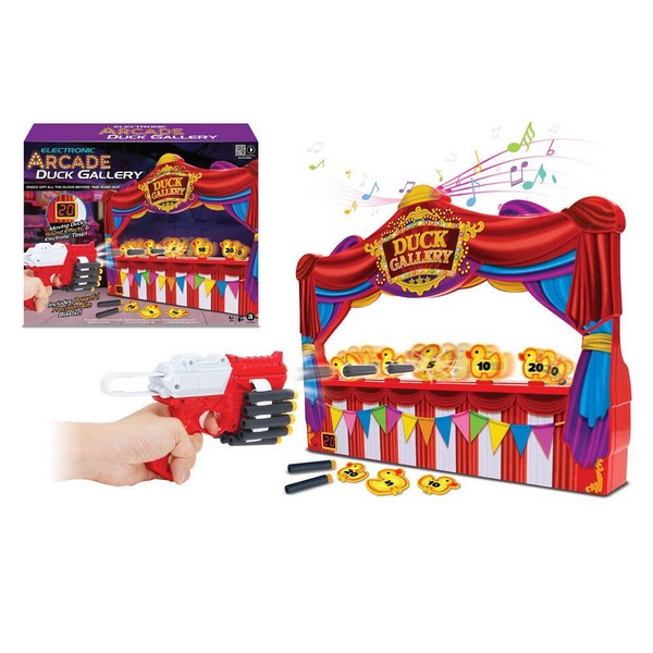 Продукт AMBASSADOR Arcade - Електронна мишена с патета и бластер Duck Gallery - 0 - BG Hlapeta