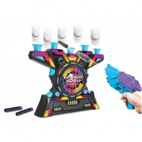 AMBASSADOR Arcade - Електронна въздушна мишена с топчета и бластер Hover Shot