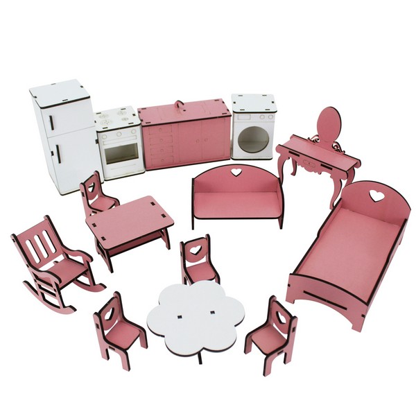 Продукт Moni toys Lilly - Дървена къща за кукли - 0 - BG Hlapeta