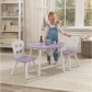 Продукт KidKraft Lavender Round Storage Table & 2 Chair Set - Комплект маса с два стола - 5 - BG Hlapeta