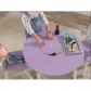 Продукт KidKraft Lavender Round Storage Table & 2 Chair Set - Комплект маса с два стола - 3 - BG Hlapeta