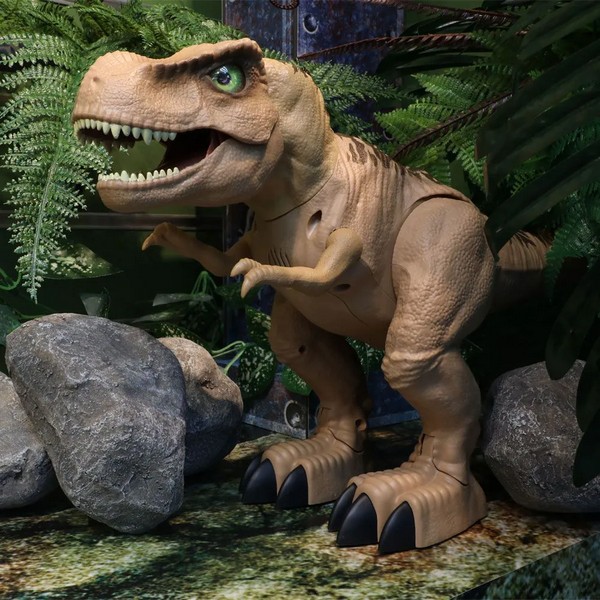 Продукт DINOS UNLEASHED - Ходещ динозавър Giant T-Rex със светещи очи - 0 - BG Hlapeta