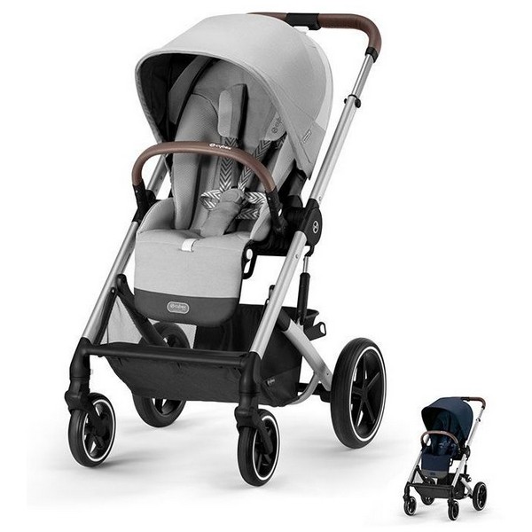 Продукт Cybex Balios S Lux 2023 сребристо шаси - Бебешка количка - 0 - BG Hlapeta