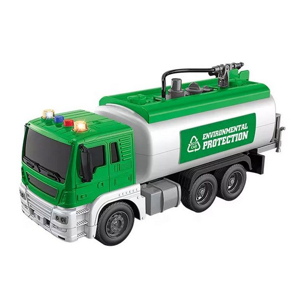 Продукт RTOYS Truck Car - Детски камион цистерна, пръска вода, с музика и светлини, 1:16 - 0 - BG Hlapeta