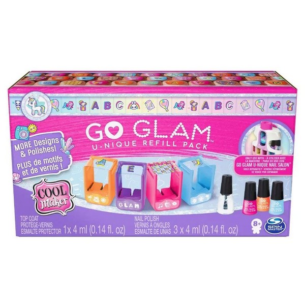 Продукт Spin Master Cool Maker Go Glam Nails U-Nique - Детски комплект за маникюр за салон - 0 - BG Hlapeta