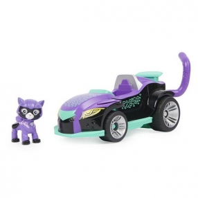 Spin Master Paw Patrol Cat Pack, превозно средство и фигура Shade - Игрален комплект