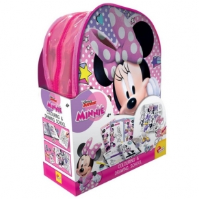 Lisciani Minnie Mouse в раница - Комплект за рисуване и оцветяване