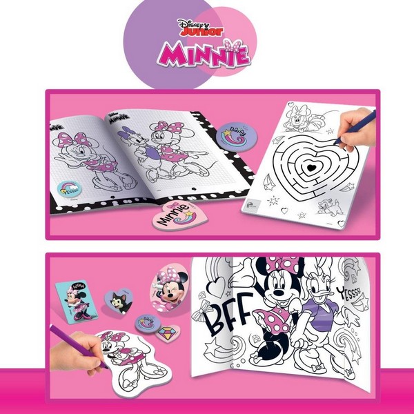 Продукт Lisciani Minnie Mouse в раница - Комплект за рисуване и оцветяване - 0 - BG Hlapeta