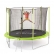 Woodyland CROSS - Детски батут с предпазна мрежа и стълба, 306 см 5