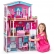 Woodyland Мирабела - Дървена къща с обзавеждане и асансьор за кукли тип Барби 6