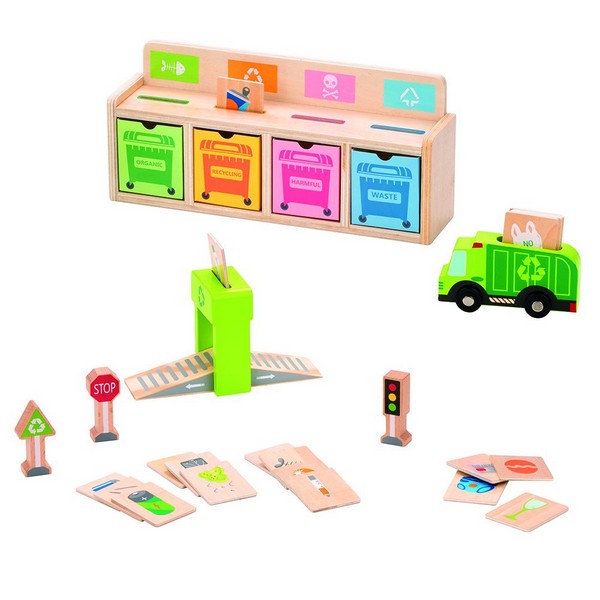 Продукт Lelin Toys - Станция за изхвърляне на боклук - 0 - BG Hlapeta