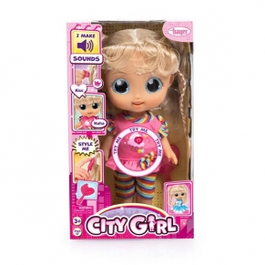 BAYER - Кукла City Girl Сладкиш 31см. със звуци