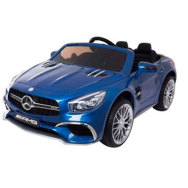 Продукт Акумулаторна кола Licensed Mercedes Benz SL65 SP, 12V с кожена седалка и отварящи се врати - 0 - BG Hlapeta