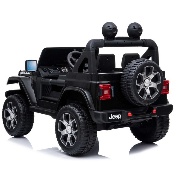 Продукт Акумулаторен джип Licensed Jeep Wrangler SP, 12V с меки гуми и отварящи се врати - 0 - BG Hlapeta