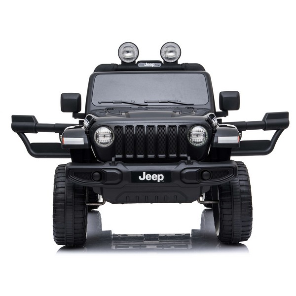 Продукт Акумулаторен джип Licensed Jeep Wrangler SP, 12V с меки гуми и отварящи се врати - 0 - BG Hlapeta