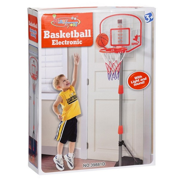 Продукт King sport - Електронен баскетболен кош, регулируем 94 - 167 см. - 0 - BG Hlapeta