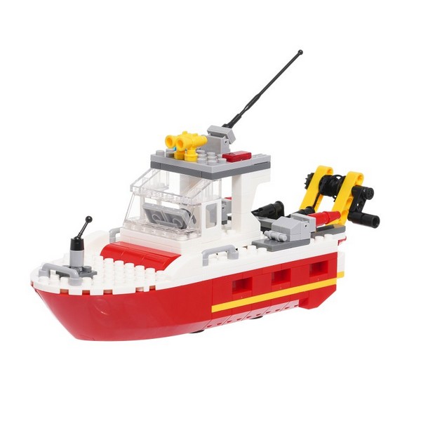Продукт BanBao - Конструктор пожарна спасителна лодка с 295 части - 0 - BG Hlapeta