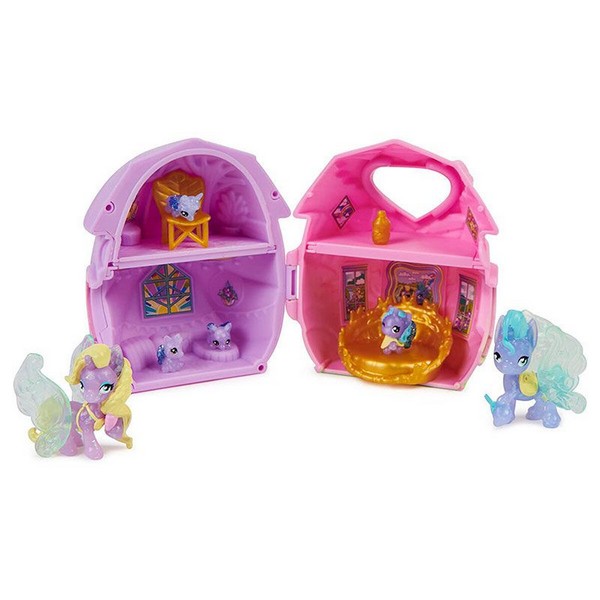 Продукт Spin Master Hatchimals CollEGGtibles Rainbow-Cation Hatchy Homes - Яйце изненада - 0 - BG Hlapeta