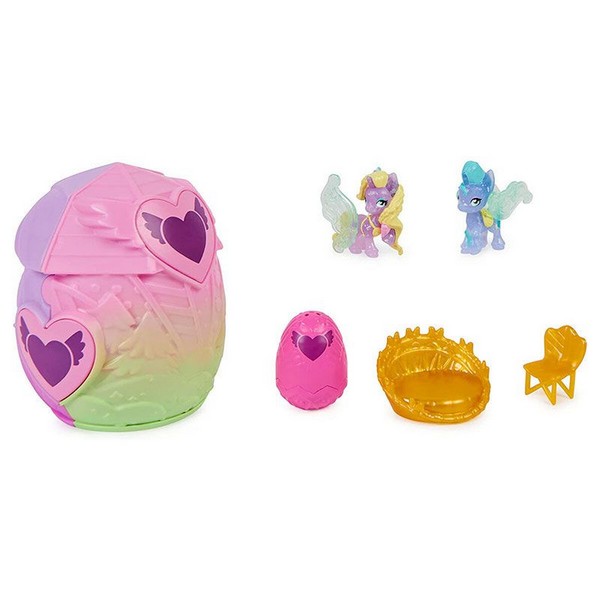 Продукт Spin Master Hatchimals CollEGGtibles Rainbow-Cation Hatchy Homes - Яйце изненада - 0 - BG Hlapeta