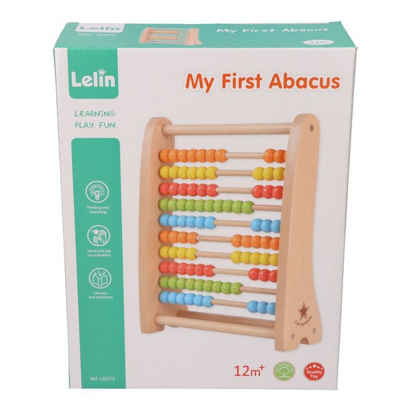 Продукт Lelin Toys - Моето първо дървено сметало - 0 - BG Hlapeta