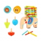 Продукт Tooky Toy Слонче за баланс, пумпали и йо-йо - Комплект забавни игри - 3 - BG Hlapeta