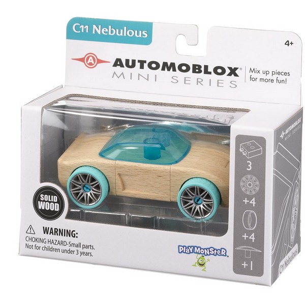 Продукт Automoblox Mini C11 Nebulous - Дървена кола - 0 - BG Hlapeta