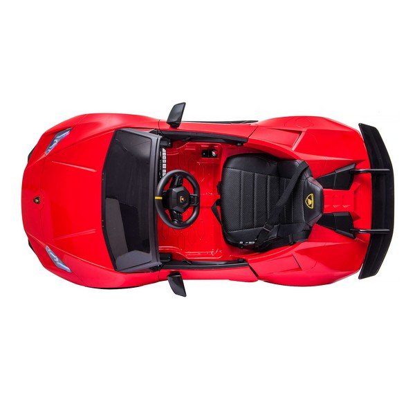 Продукт Акумулаторна кола Lamborghini Huracan 12V с меки гуми и кожена седалка - 0 - BG Hlapeta