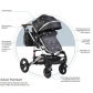 Продукт Moni Gala Premium -  Комбинирана детска количка 2в1  - 4 - BG Hlapeta