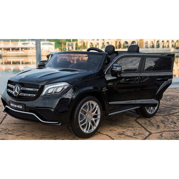 Продукт Акулаторен джип  Licensed Mercedes Benz GLS63, 12V с меки гуми и кожена седалка - 0 - BG Hlapeta