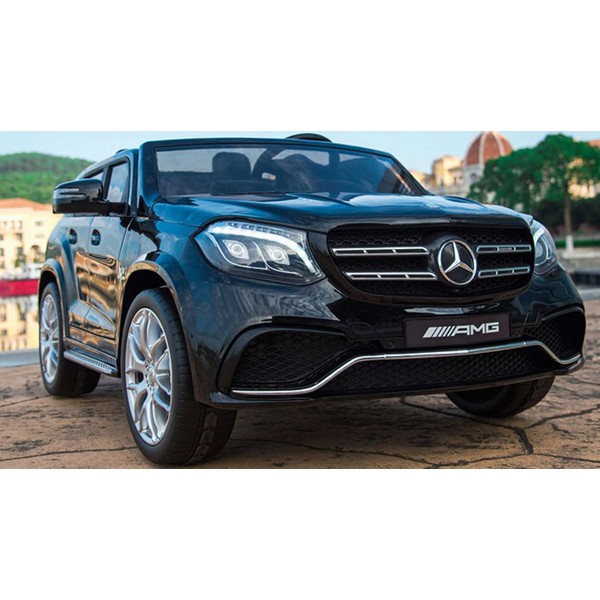 Продукт Акулаторен джип  Licensed Mercedes Benz GLS63, 12V с меки гуми и кожена седалка - 0 - BG Hlapeta