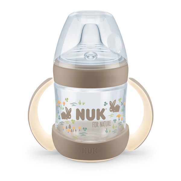 Продукт NUK NATURE Temperature Control - Шише за сок 150мл. със силиконов накрайник 6+мес. - 0 - BG Hlapeta