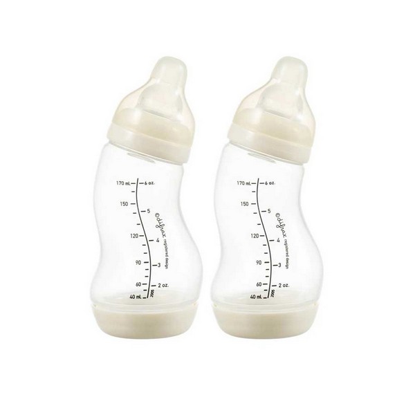 Продукт Difrax Newborn Starter Set - комплект S-образни бутилки за новородено+2бр. залъгалки - 0 - BG Hlapeta