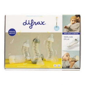 Difrax Starter Kit - комплект бутилки + четка