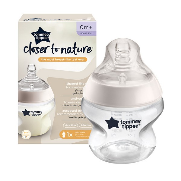 Продукт Tommee Tippee - Шише за хранене Easi-Vent 150ml 0m+ - 0 - BG Hlapeta