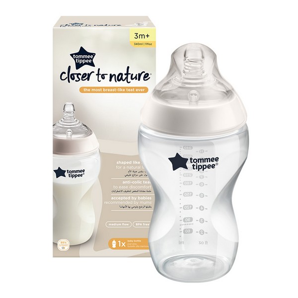 Продукт Tommee Tippee - Шише за хранене Easi-Vent 340ml 3m+ - 0 - BG Hlapeta