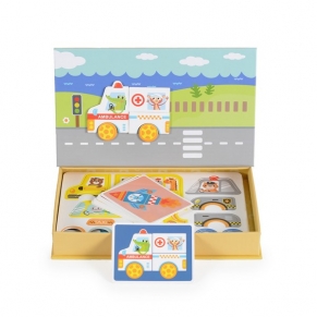 Tooky toy Transportation - Магнитна кутия