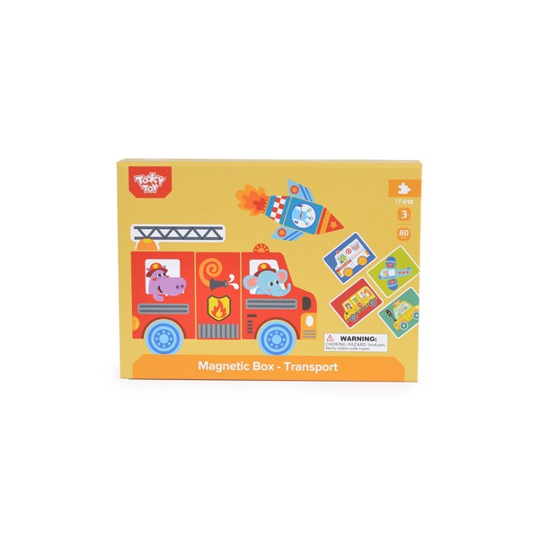 Продукт Tooky toy Transportation - Магнитна кутия - 0 - BG Hlapeta