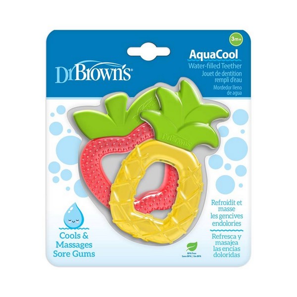 Продукт Dr. Brown’s AquaCool - Охлаждаща чесалка за венци Ананас и Ябълка - 0 - BG Hlapeta