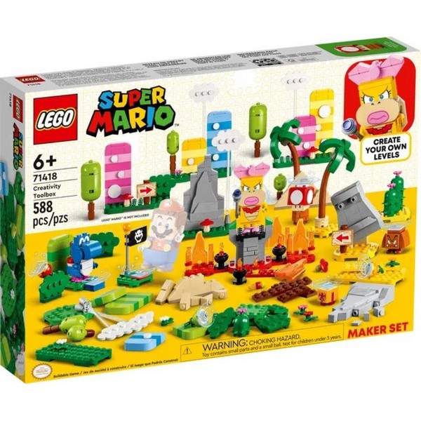 Продукт LEGO Super Mario Кутия с творчески инструменти - Конструктор - 0 - BG Hlapeta