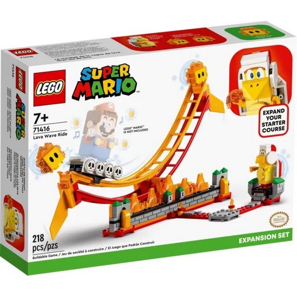 Продукт LEGO Super Mario Lava Wave Ride - Конструктор - 0 - BG Hlapeta